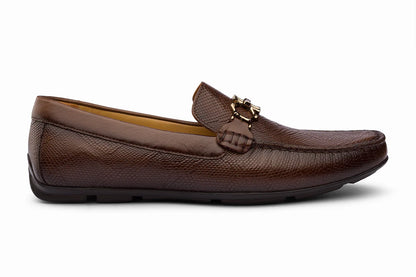 MANCHESTER - CHESTNUT BROWN LEATHER SHOES
