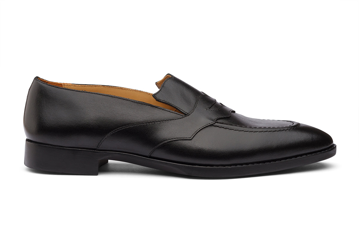 BRISTOL - BLACK LEATHER SHOES