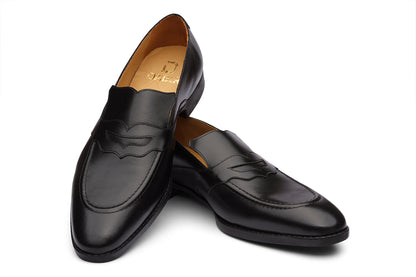 BRISTOL - BLACK LEATHER SHOES