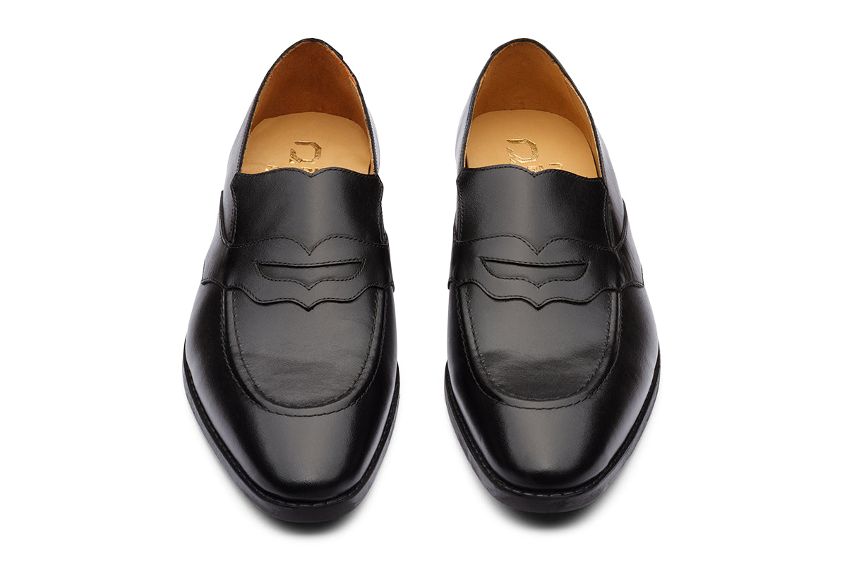 BRISTOL - BLACK LEATHER SHOES