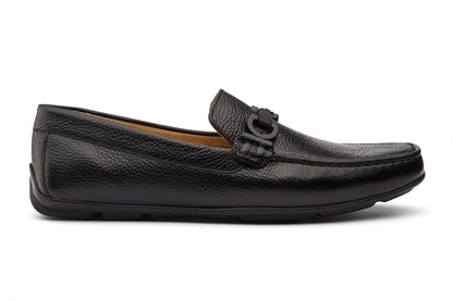 SOUTHWEST - BLACK MILLED LEATHER SHOES