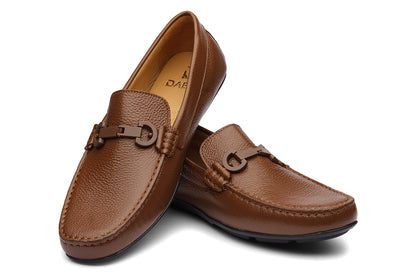 SOUTHWEST - CHESTNUT MILLED LEATHER SHOES