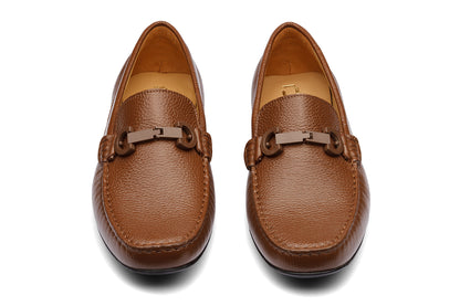 SOUTHWEST - CHESTNUT MILLED LEATHER SHOES