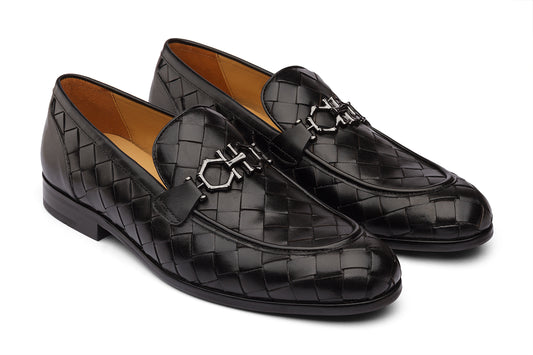DENMARK - BLACK LEATHER SHOES