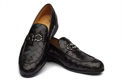 DENMARK - BLACK LEATHER SHOES