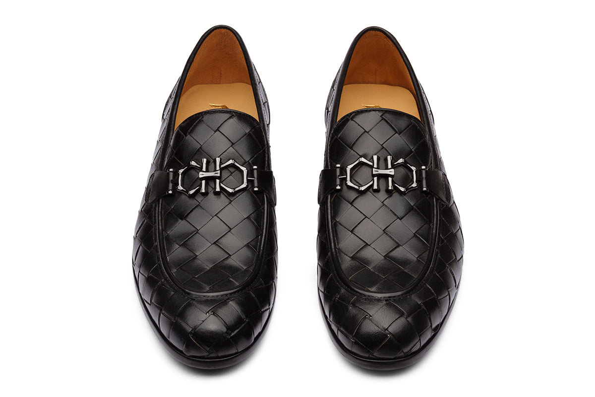 DENMARK - BLACK LEATHER SHOES